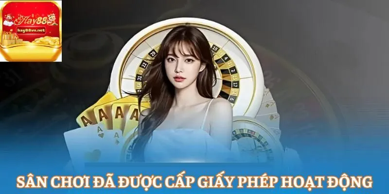 Sân chơi đã được cấp giấy phép hoạt động